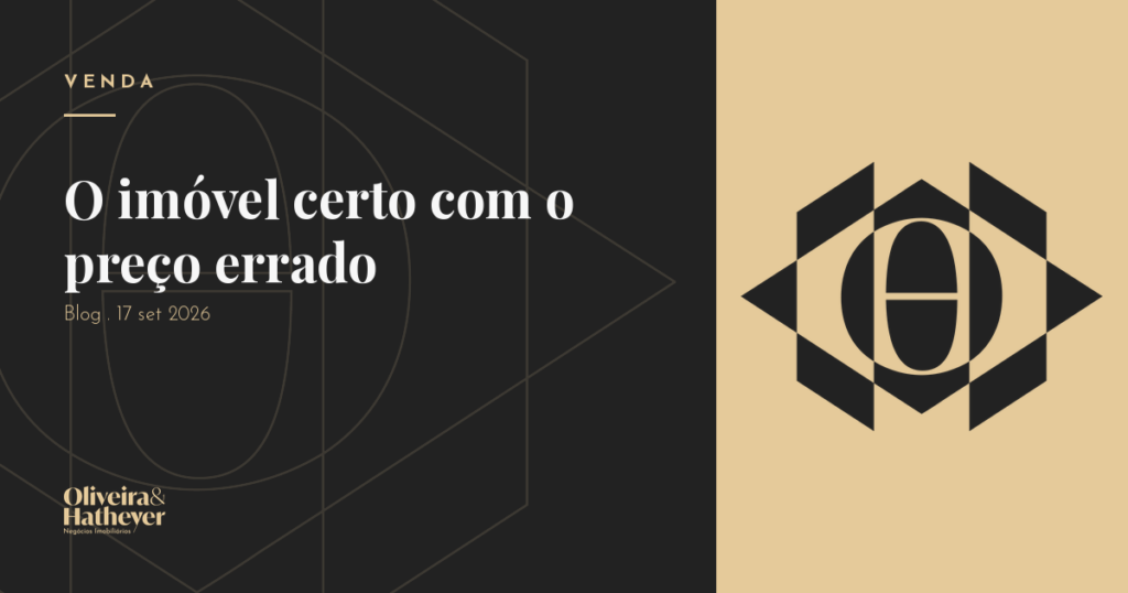 O impacto de definir o preço errado na venda de um imóvel.